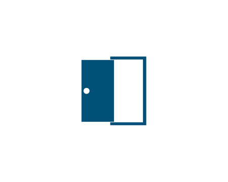 Door brand logo vector templateのイラスト素材