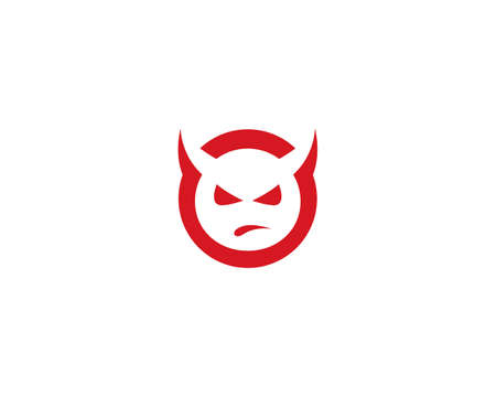 Devil   vector templateのイラスト素材
