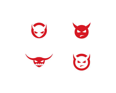 Devil   vector templateのイラスト素材