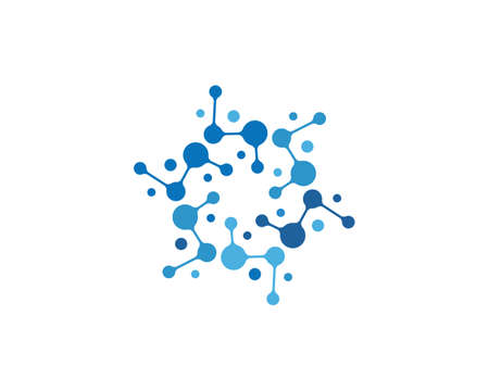 molecule   vector icon templateのイラスト素材