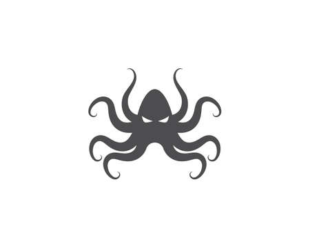 Octopus  illustration vector templateのイラスト素材