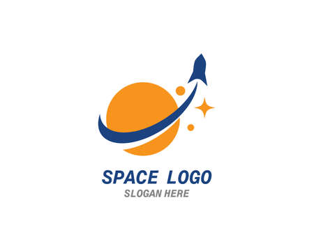 Rocket ilustration logo vector icon templateのイラスト素材
