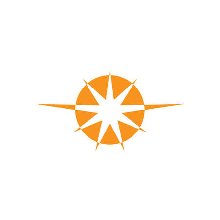 Star Logo and icon Template vector illustration designのイラスト素材