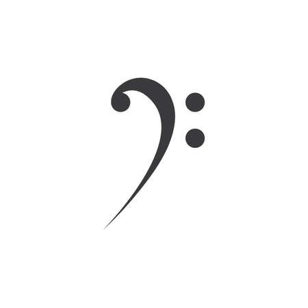 Music note icon vector designのイラスト素材