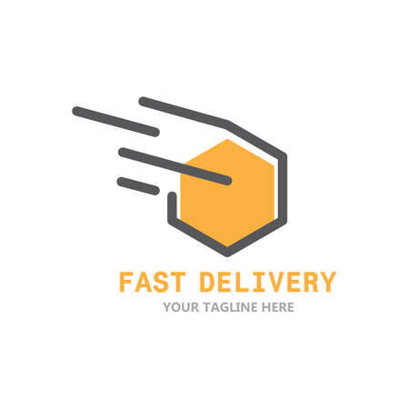 Fast Delivery illustrationのイラスト素材