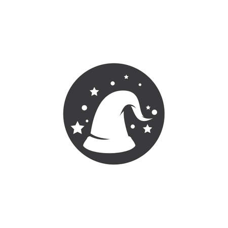 Wizard cap character templateのイラスト素材