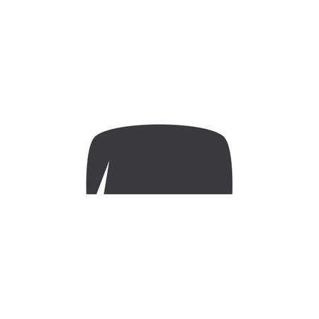 Mustache icon illustration templateのイラスト素材