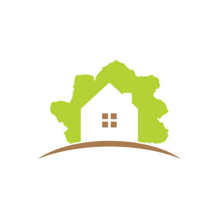 Green Residence templateのイラスト素材