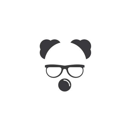 Clown character illustration in flat designのイラスト素材