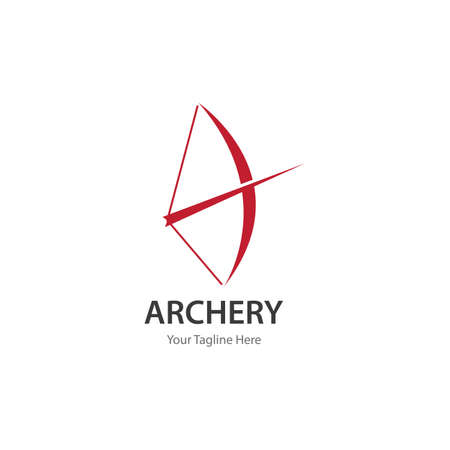 Archery  icon vector illustration templateのイラスト素材