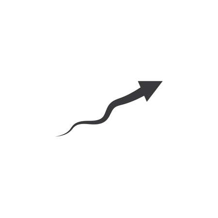 Arrow icon vector illustration flat  designのイラスト素材