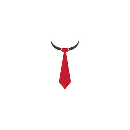 Tie  illustration vector templateのイラスト素材