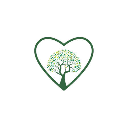 Tree  template vector illustrationのイラスト素材