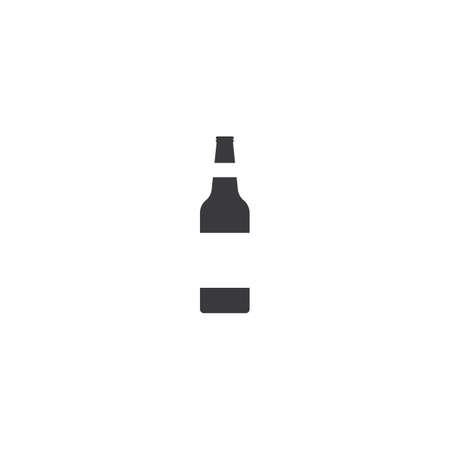 Wine  illustration flat design Templateのイラスト素材