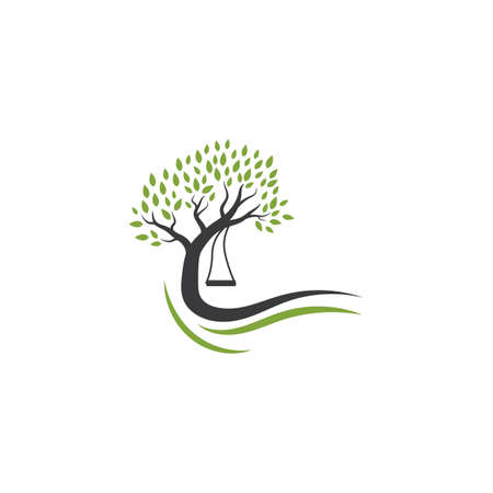 Tree  template vector illustrationのイラスト素材