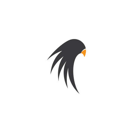 Falcon Eagle Bird  Template vectorのイラスト素材