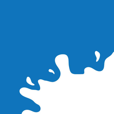 Milk Splash background vector templateのイラスト素材