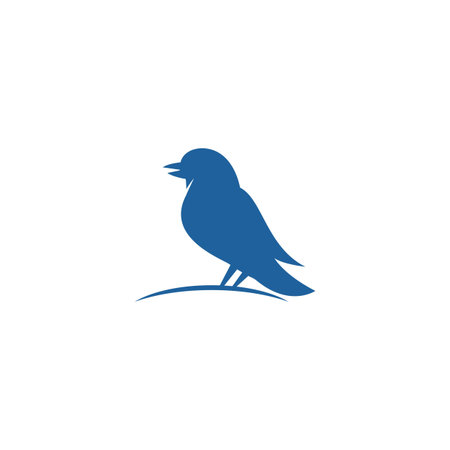 Bird  Template vector illustration
