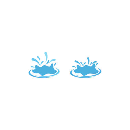Water Splash  vector illustrationのイラスト素材