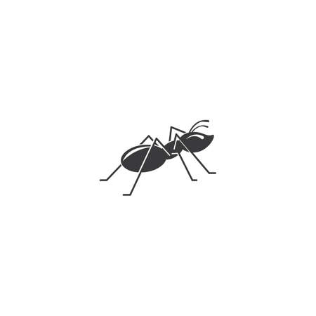 Ant  template vector illustration designのイラスト素材
