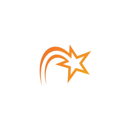 Star Logo Template vector icon illustration designのイラスト素材