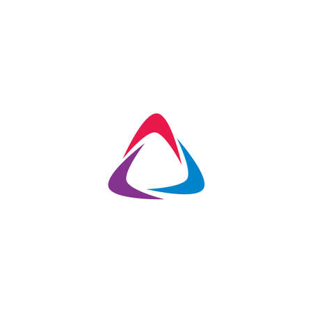 Business Triangle Logo vector Templateのイラスト素材