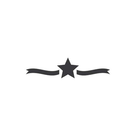 Star Logo Template vector icon illustration designのイラスト素材