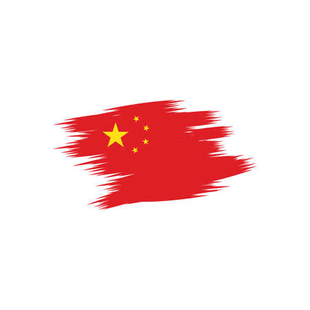China flag vector illustration designのイラスト素材
