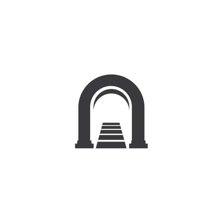 Gate illustration vector flat designのイラスト素材