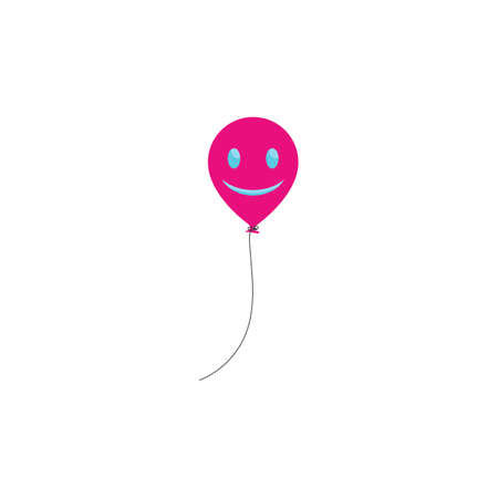 Balloon character illustration vector designのイラスト素材