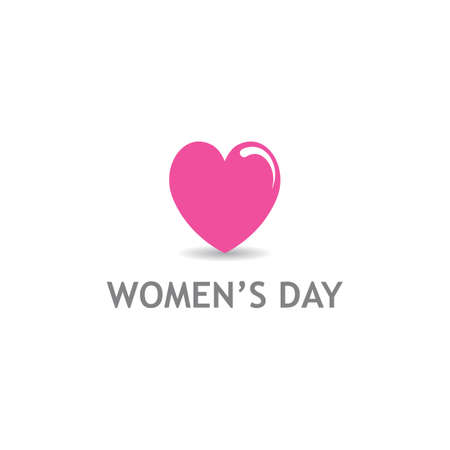 Happy women's day symbol vector illustration templateのイラスト素材