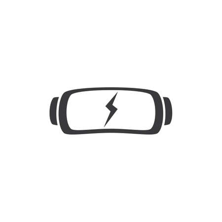 Virtual Reality logo and  icon vector designのイラスト素材