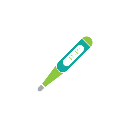 Thermometer icon vector illustration flat design