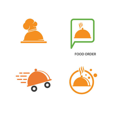 Restaurant logo vector ilustration designのイラスト素材