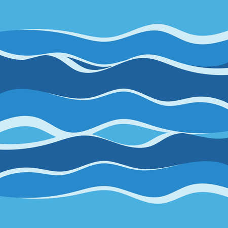 wave background vector  for business templateのイラスト素材