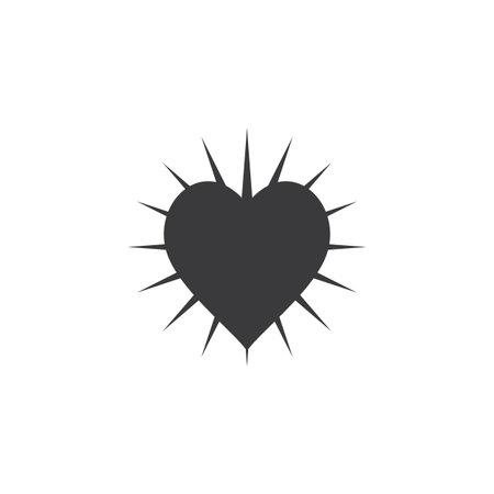 Love Vector icon illustration design Templateのイラスト素材