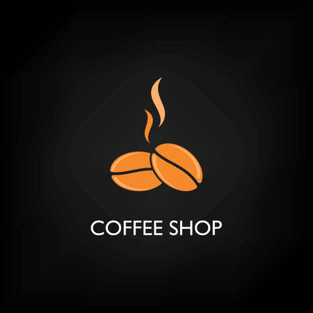 Coffee shop Logo Template vector icon designのイラスト素材