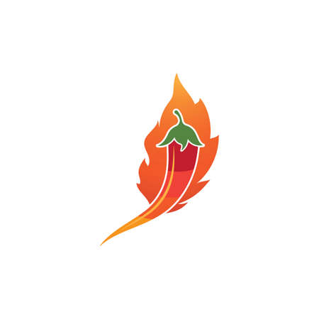Chili illustration   vector templateのイラスト素材
