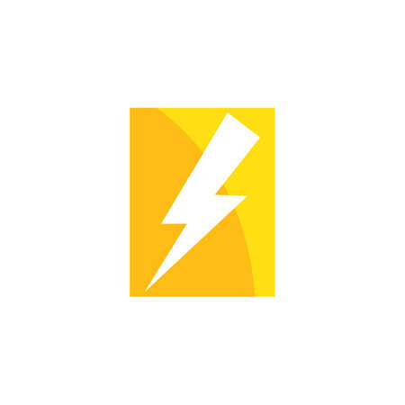 Lightning Template vector icon illustration designのイラスト素材
