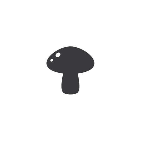 Mushroom  icon vector templateのイラスト素材