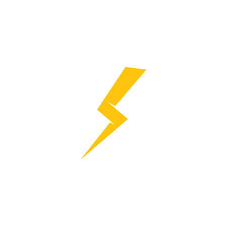 Lightning symbol Template vector icon illustration designのイラスト素材