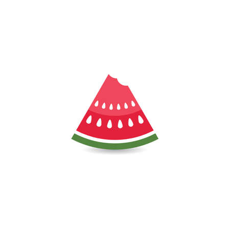 Watermelon stock Ilustration vector templateのイラスト素材