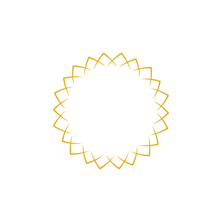 Decorative line arabic pattern vector designのイラスト素材