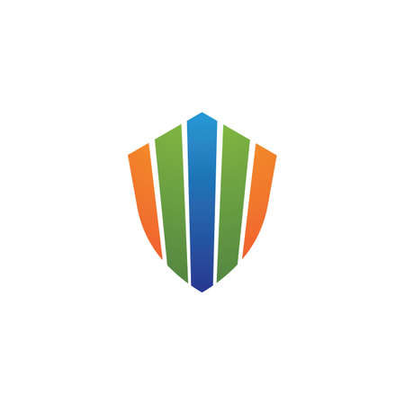 Shield technology stock illustration template vector designのイラスト素材