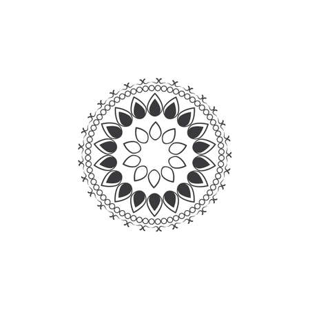 Decorative line arabic pattern vector designのイラスト素材