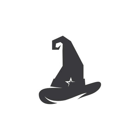 Wand Magic hat icon vector templateのイラスト素材