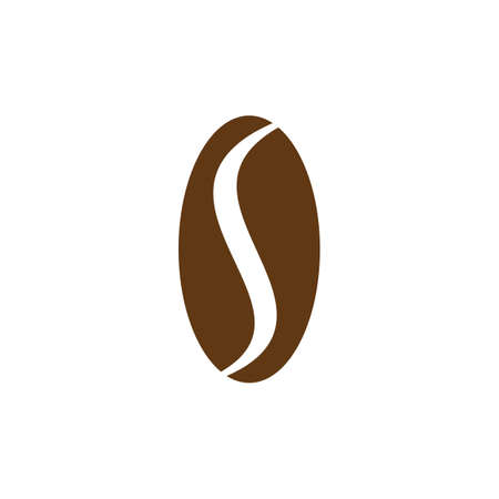 Coffee Beans Logo Template vector icon designのイラスト素材