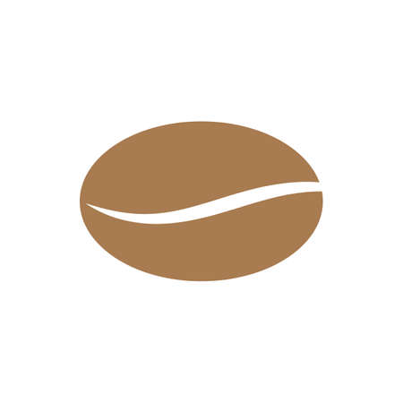 Coffee Beans Logo Template vector icon designのイラスト素材