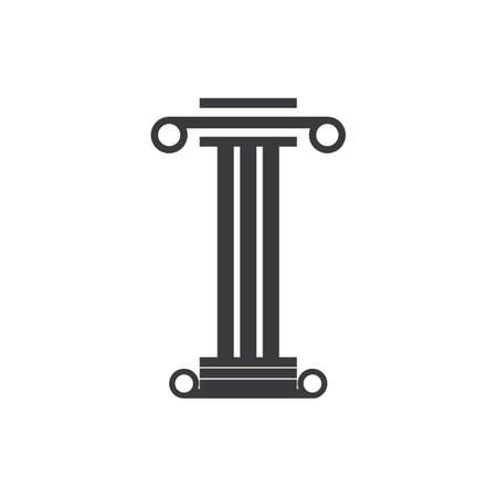 column Logo vector Templateのイラスト素材