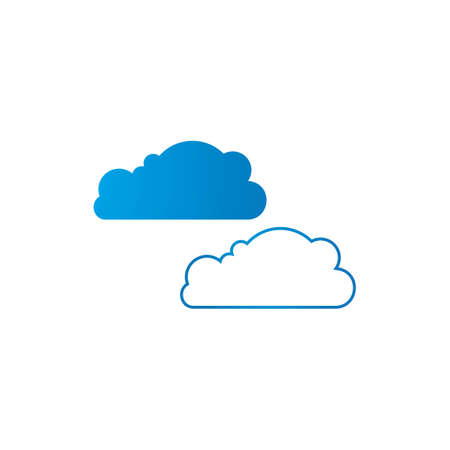 cloud    vector template designのイラスト素材